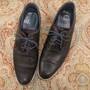 Men’s Ecco grey dress shoes